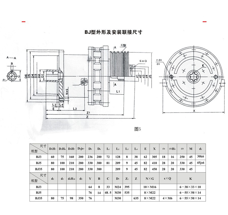BJ型擺線針輪減速機